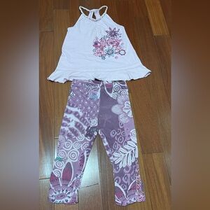 Naartjie Pink Floral Kids Matching Set